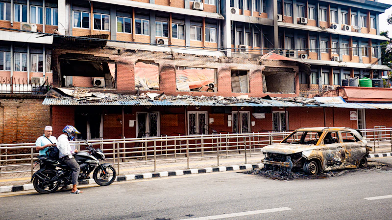 potret sesaknya rumah sakit kathmandu krisis kesehatan