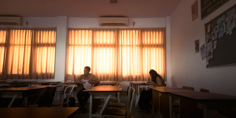 ratusan senjata di sekolah ironi pendidikan konflik yayasan