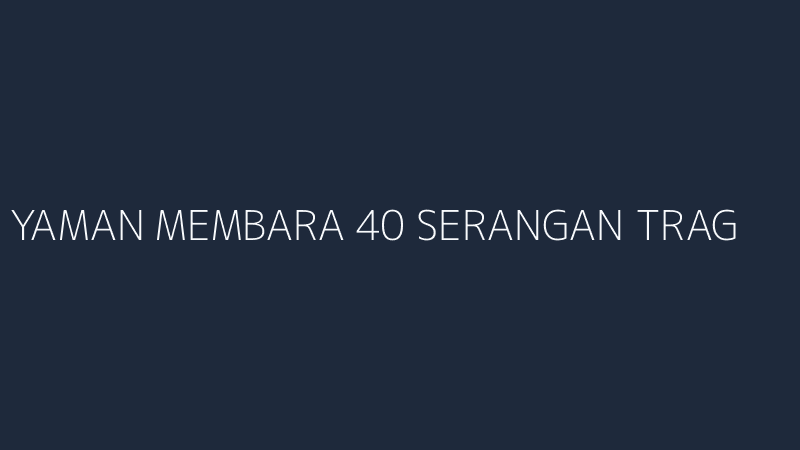 yaman membara 40 serangan tragedi kemanusiaan terlupakan