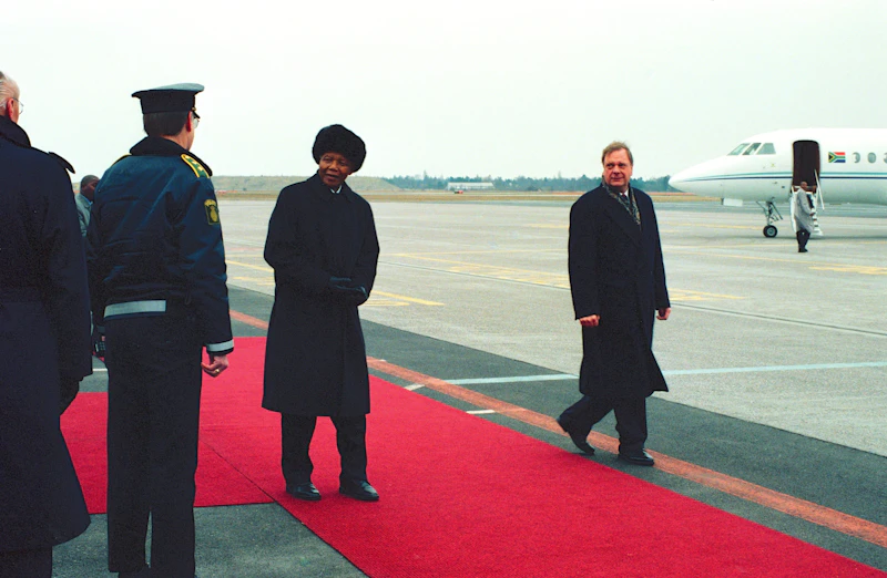 trump xi jinping sambutan bandara analisis politik